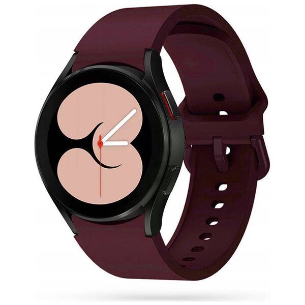 Strap for SAMSUNG GALAXY WATCH 4 (40MM) / (44MM) / GALAXY WATCH 4 CLASSIC (46MM) / (42MM) Tech-Protect IconBand maroon 9589046924125