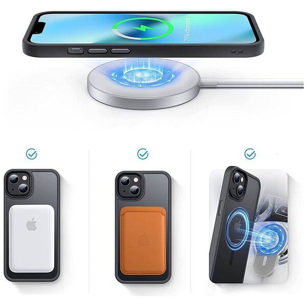 Case IPHONE 13 Tech-Protect Magmat MagSafe black 9589046924583