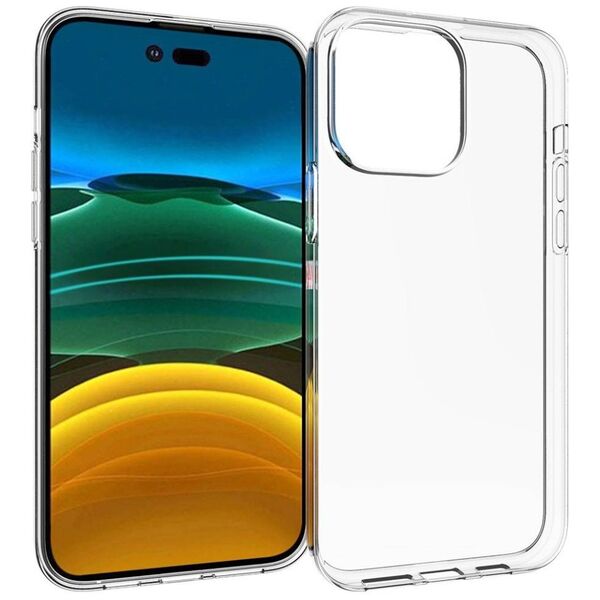 Case IPHONE 14 PRO Nexeri Slim Case Protect 2mm transparent 5904161128137