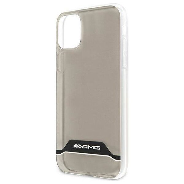 Case IPHONE 11 Mercedes AMG Hardcase Electroplate Black&White (AMHCN61TCBW) transparent 3666339014568