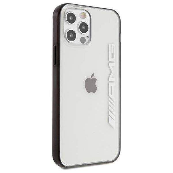 Case IPHONE 12 PRO MAX Mercedes AMG Hardcase Metallic Painted (AMHCP12LAESLBK) transparent 3666339014124