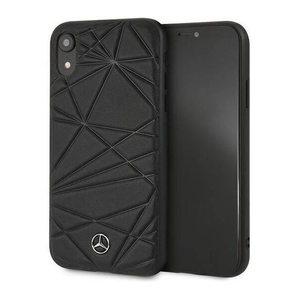 Case IPHONE XR Mercedes Hardcase Twister (MEPERHCI61QGLBK) black 3700740437841