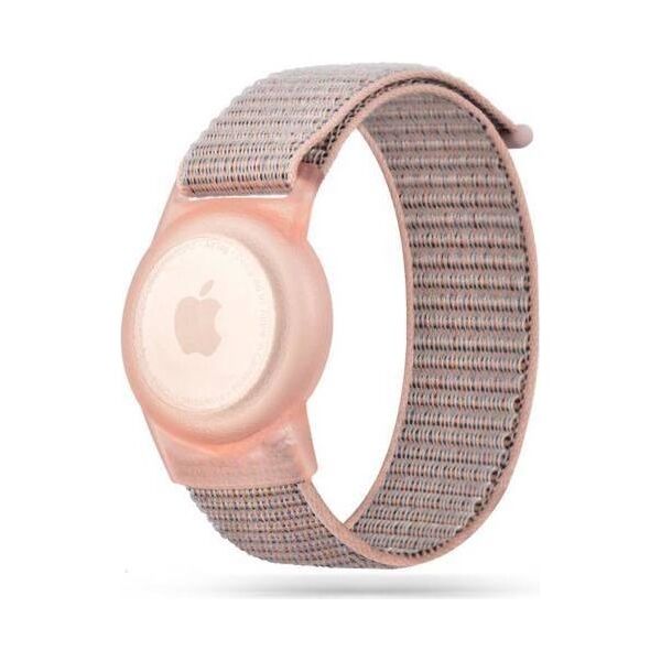 Strap for APPLE AIRTAG Tech-Protect Nylon For Kids pink 9589046926037