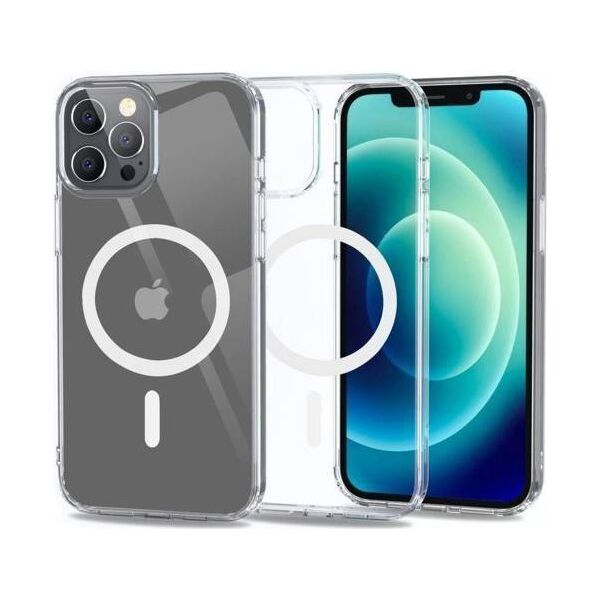 Case IPHONE 12 PRO MAX Tech-Protect FlexAir Hybrid MagSafe transparent 9589046925832