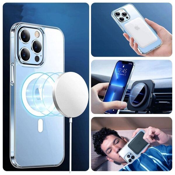 Case IPHONE 12 PRO MAX Tech-Protect FlexAir Hybrid MagSafe transparent 9589046925832