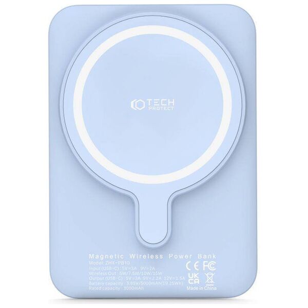 Powerbank MagSafe 5000mAh Tech-Protect PB10 Lifemag blue 9589046926693
