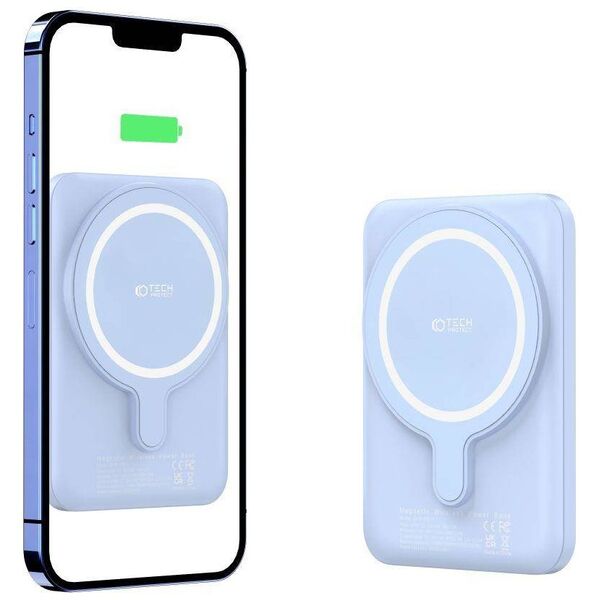 Powerbank MagSafe 5000mAh Tech-Protect PB10 Lifemag blue 9589046926693