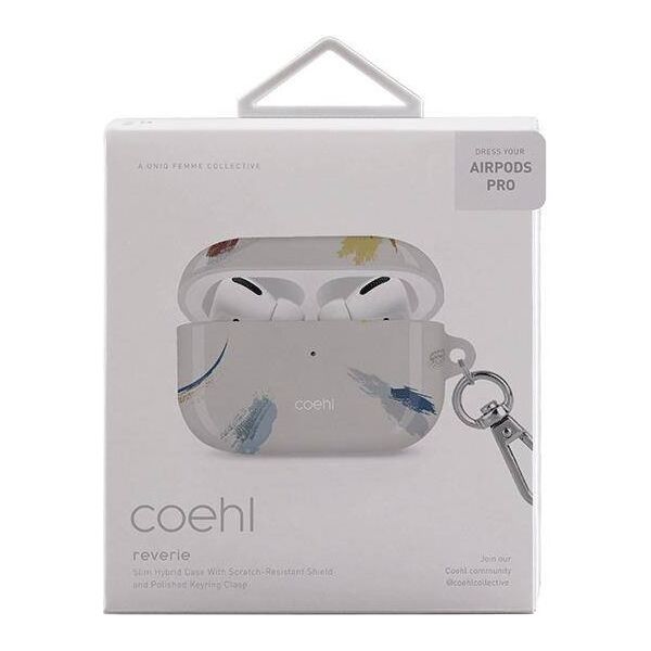 UNIQ case Coehl Reverie AirPods Pro beige/soft ivory 8886463675427
