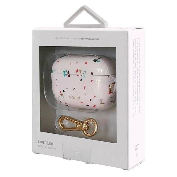UNIQ case Coehl Terrazzo AirPods Pro pink/blush pink 8886463675465
