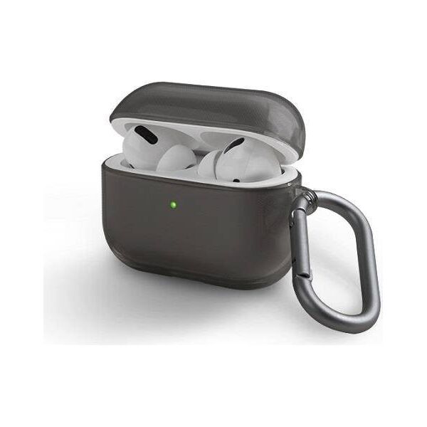 UNIQ case Glase AirPods Pro smoke/smoke 8886463672990