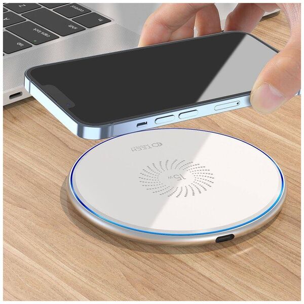 Wireless Charger 15W Tech-Protect QI15W-C1 black 9589046926310