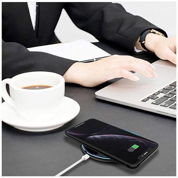 Wireless Charger 15W Tech-Protect QI15W-C1 black 9589046926310