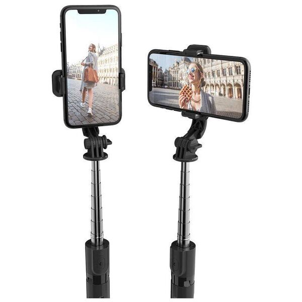 Selfie Stick / Tripod Bluetooth Multifunction Photo Stick Tech-Protect L02S black 9490713937099
