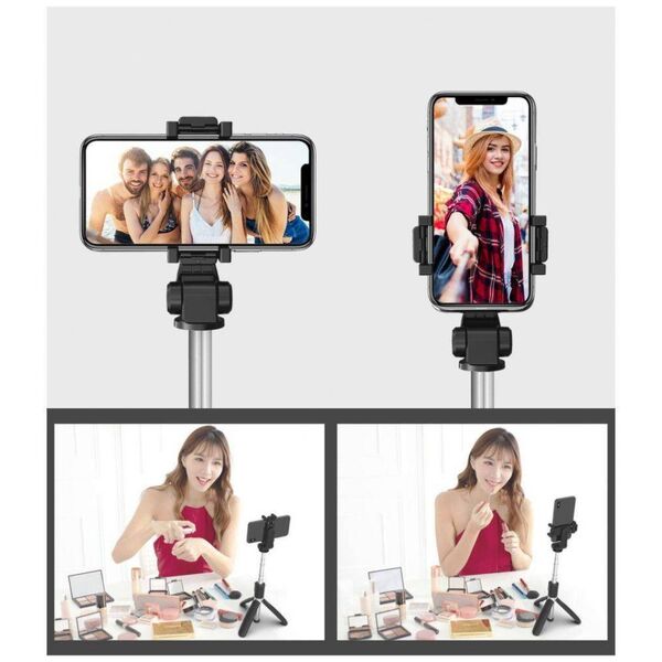 Selfie Stick / Tripod Bluetooth Multifunction Photo Stick Tech-Protect L02S black 9490713937099