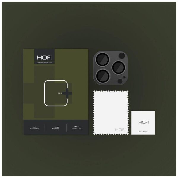 Camera Cover IPHONE 14 PRO / 14 PRO MAX Hofi FullCam Pro+ black 9490713928677