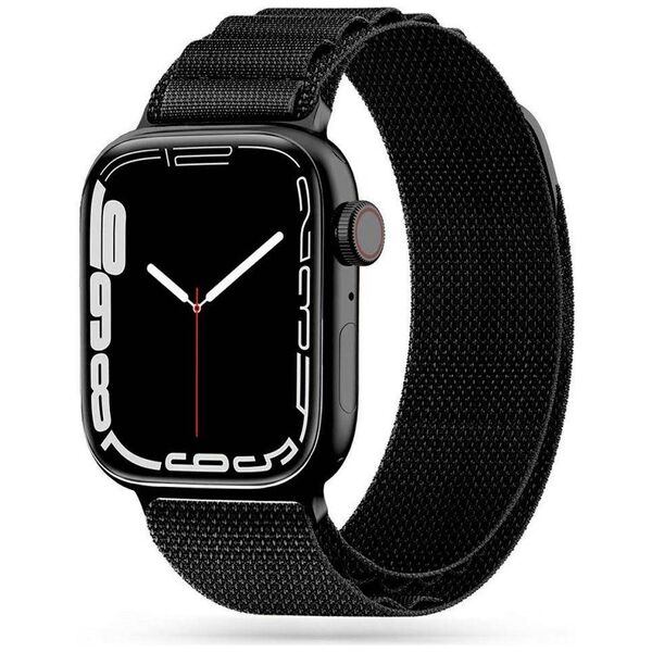 Strap for APPLE WATCH 4 / 5 / 6 / 7 / 8 / SE / ULTRA (42 / 44 / 45 / 49 MM) Tech-Protect Nylon Pro black 9490713928370