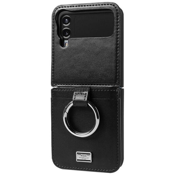 Case SAMSUNG GALAXY Z FLIP 4 Ringke Signature Folio Black 8809881261232