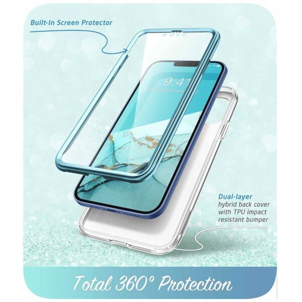 Original Case IPHONE 14 PLUS Supcase Cosmo Ocean blue 843439119420