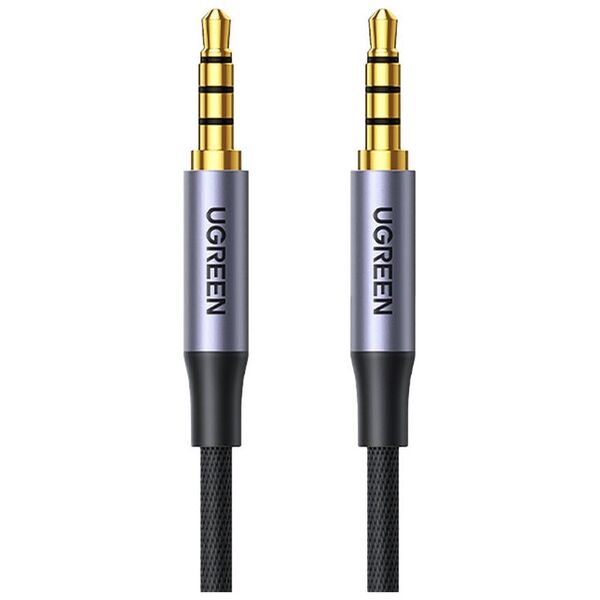 UGREEN AV183 Mini jack cable 3.5mm, AUX, 1m (black) 6957303816484