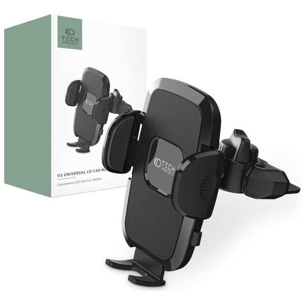 Universal Car Holder for CD Player Tech-Protect V3 black 9490713929063