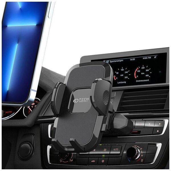 Universal Car Holder for CD Player Tech-Protect V3 black 9490713929063