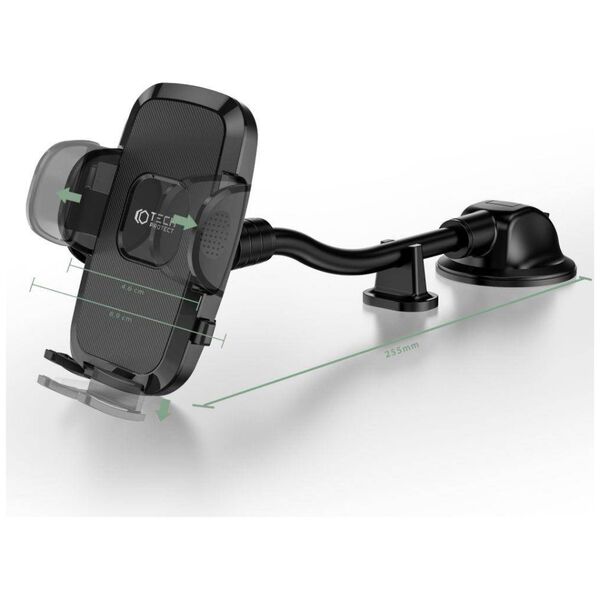 Car Holder for Windshield / Dashboard Tech-Protect V3 black 9490713928219