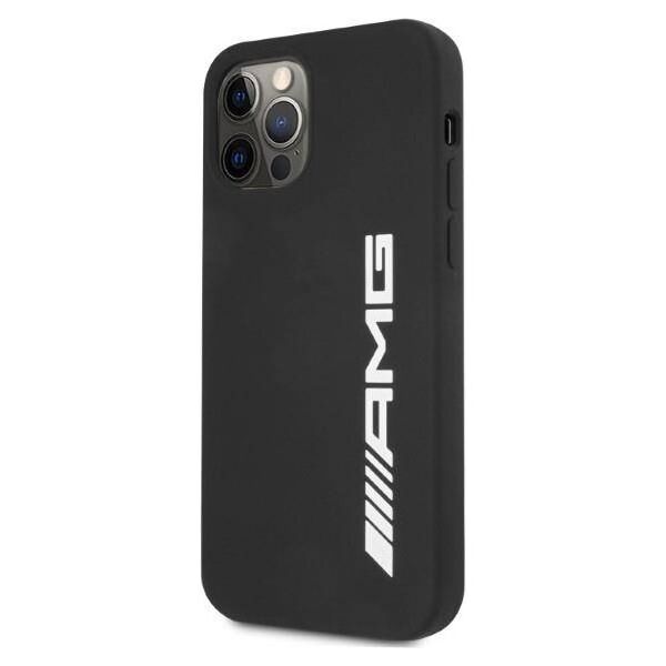 Case IPHONE 12 PRO MAX Mercedes AMG Hardcase Silicone Big Logo (AMHCP12LSGLBGN) black 3666339002916