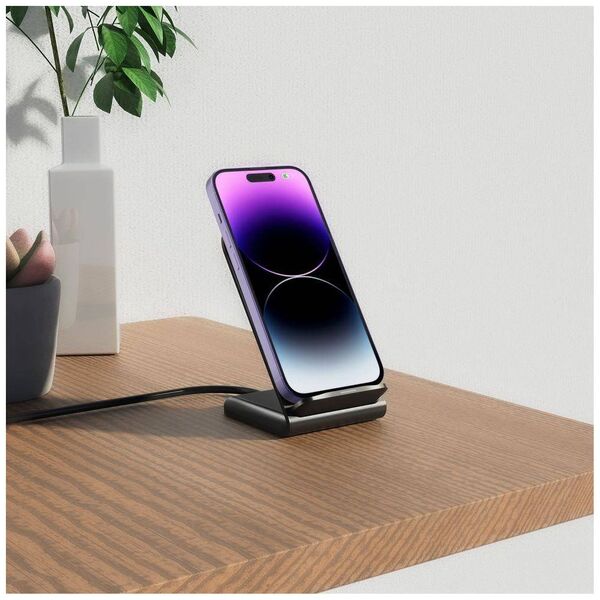 Wireless Charger 15W Tech-Protect QI15W-S2 black 9490713929865