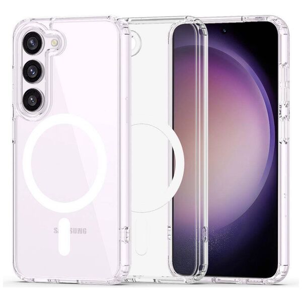 Case SAMSUNG GALAXY S23 Tech-Protect FlexAir Hybrid MagSafe transparent 9490713929674