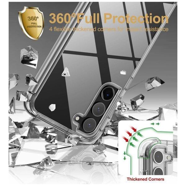 Case SAMSUNG GALAXY S23+ Tech-Protect Kevlar transparent 9490713932346
