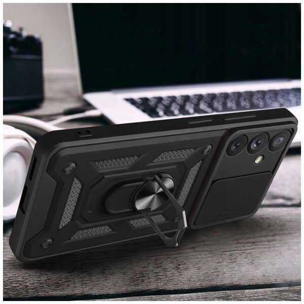 Case SAMSUNG GALAXY A14 5G Tech-Protect Camshield Pro black 9490713932155