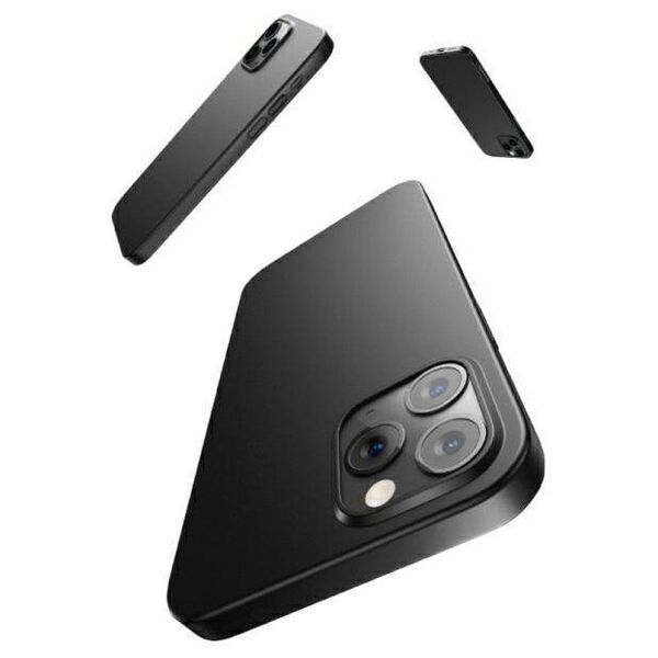 Case IPHONE 12 PRO MAX USAMS Gentle (IP12PMQR01) black 6958444924588