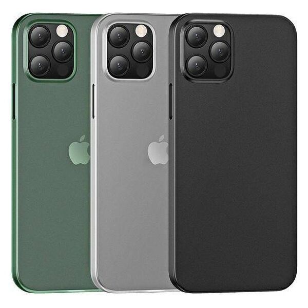 Case IPHONE 12 PRO MAX USAMS Gentle green (IP12PMQR03) transparent 6958444924601
