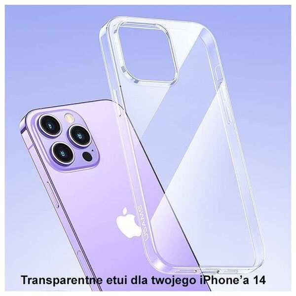 Case IPHONE 14 PLUS USAMS Primary (IP14MYS01) transparent 6958444901565