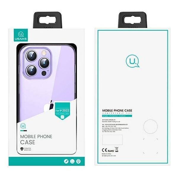 Case IPHONE 14 PRO MAX USAMS Primary (IP14PMYS01) transparent 6958444901572