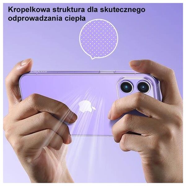 Case IPHONE 14 PRO MAX USAMS Primary (IP14PMYS01) transparent 6958444901572