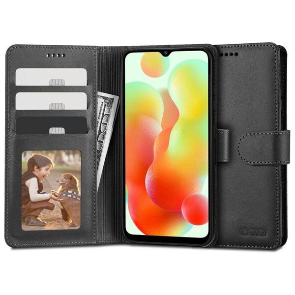 Case XIAOMI REDMI 12C Tech-Protect Wallet black 9490713933756