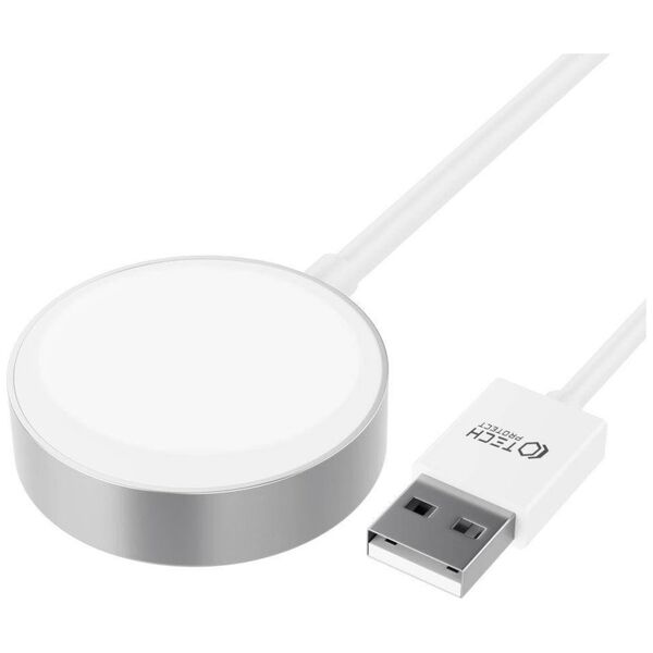 Magnetic Charging Cable USB for Apple Watch 1.2m Tech-Protect Ultraboost white 9490713932773