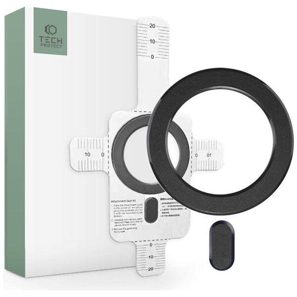 Universal Magnetic Ring MagSafe Tech-Protect Magmat black 9490713933732