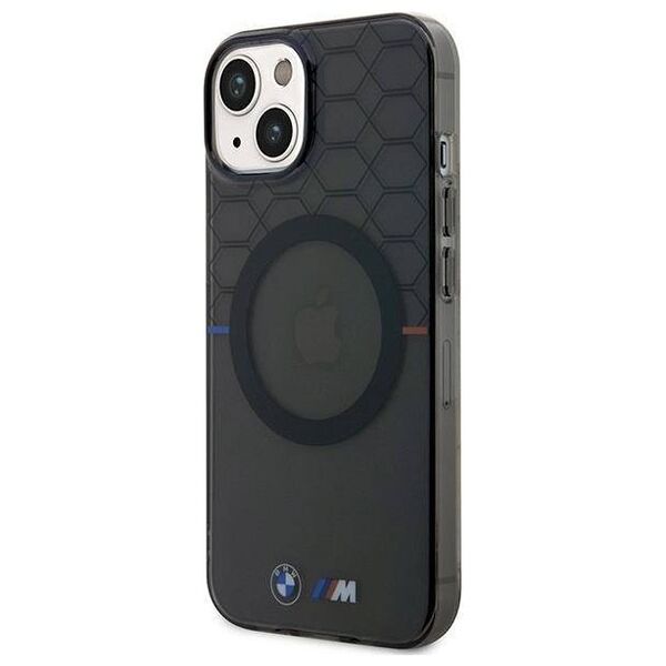 Original Case IPHONE 14 PLUS BMW Pattern MagSafe (BMHMP14MHGPK) gray 3666339122195