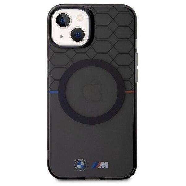 Original Case IPHONE 14 PLUS BMW Pattern MagSafe (BMHMP14MHGPK) gray 3666339122195