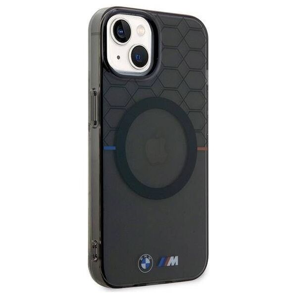 Original Case IPHONE 14 PLUS BMW Pattern MagSafe (BMHMP14MHGPK) gray 3666339122195