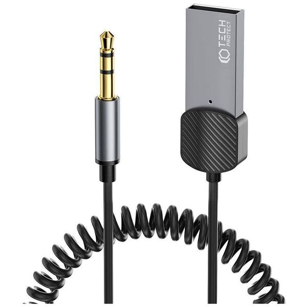 Adapter Audio Bluetooth AUX Tech-Protect Ultraboost grey 9490713933824