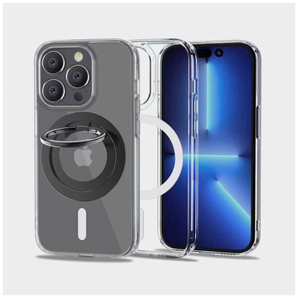 Magnetic MagSafe Ring for Smartphone Tech-Protect grey 9490713934609
