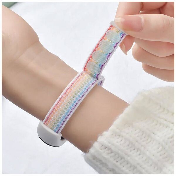 Strap for XIAOMI MI BAND 8 / 8 NFC Tech-Protect Nylon black 9490713935118
