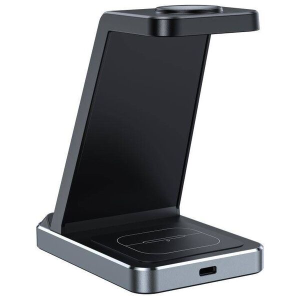 Wireless Charger 3in1 MagSafe Tech-Protect QI15W-A26 black 9490713934487