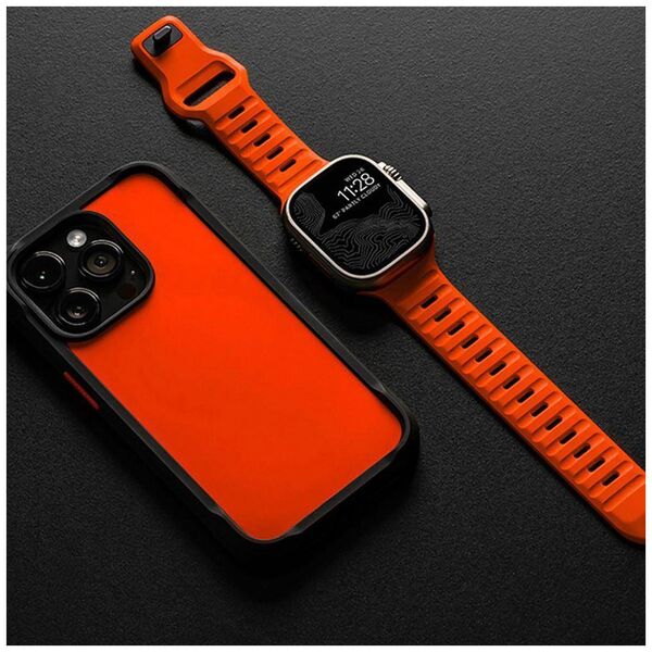 Strap for APPLE WATCH 4 / 5 / 6 / 7 / 8 / SE / ULTRA (42 / 44 / 45 / 49 MM) Tech-Protect Iconband Line black 9490713934852