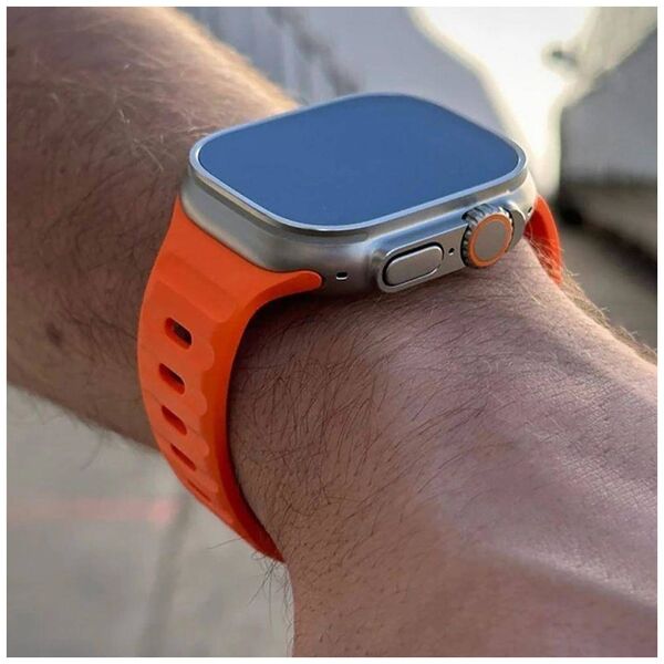 Strap for APPLE WATCH 4 / 5 / 6 / 7 / 8 / SE / ULTRA (42 / 44 / 45 / 49 MM) Tech-Protect Iconband Line black 9490713934852