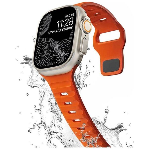 Strap for APPLE WATCH 4 / 5 / 6 / 7 / 8 / SE / ULTRA (42 / 44 / 45 / 49 MM) Tech-Protect Iconband Line Starlight 9490713935088