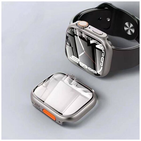 Case APPLE WATCH 7 / 8 (45MM) Tech-Protect Defense360 titanium orange 9490713934708